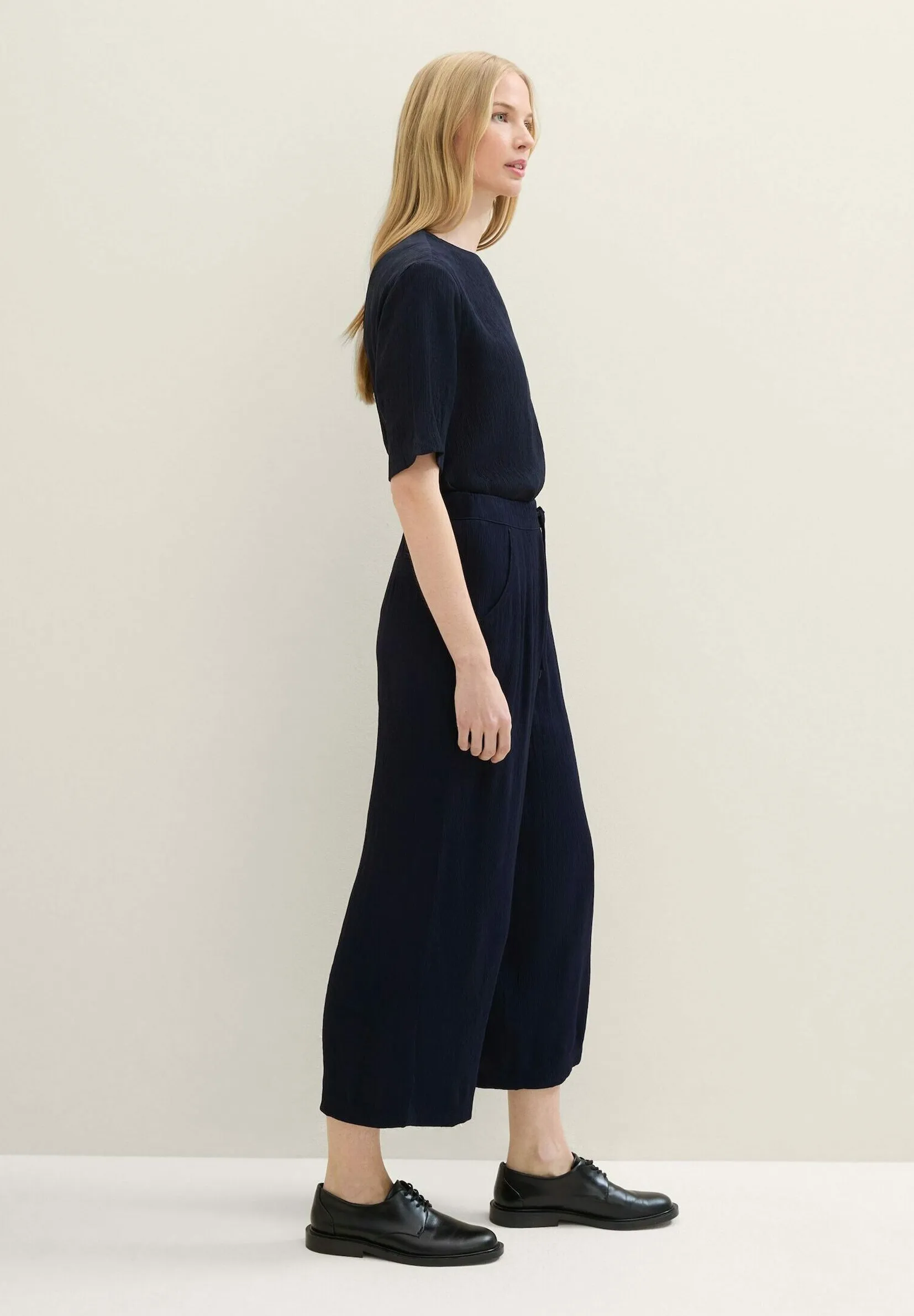 CROPPED CULOTTE - Pantaloni