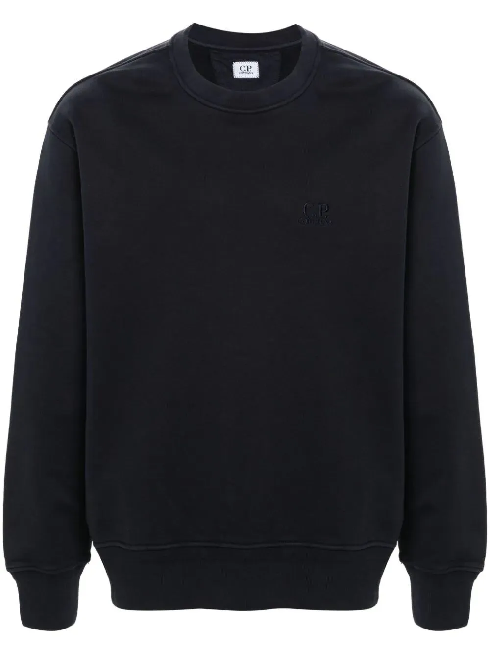 `Diagonal Fleece` `Lens` Crew-Neck Sweatshirt