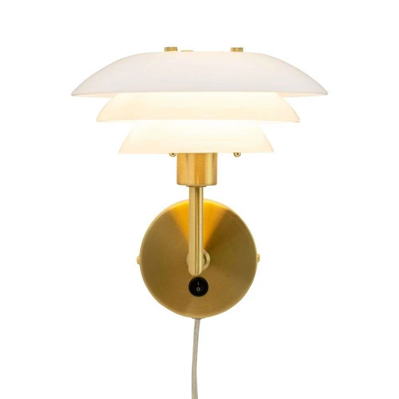 DL20 Applique da Parete Opal/Brass - DybergLarsen | Acquista online
