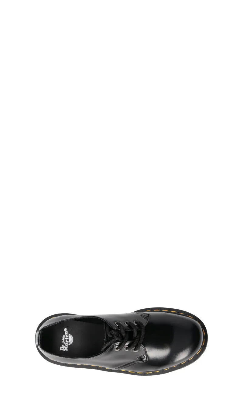 DR. MARTENS Stringata donna nera in pelle