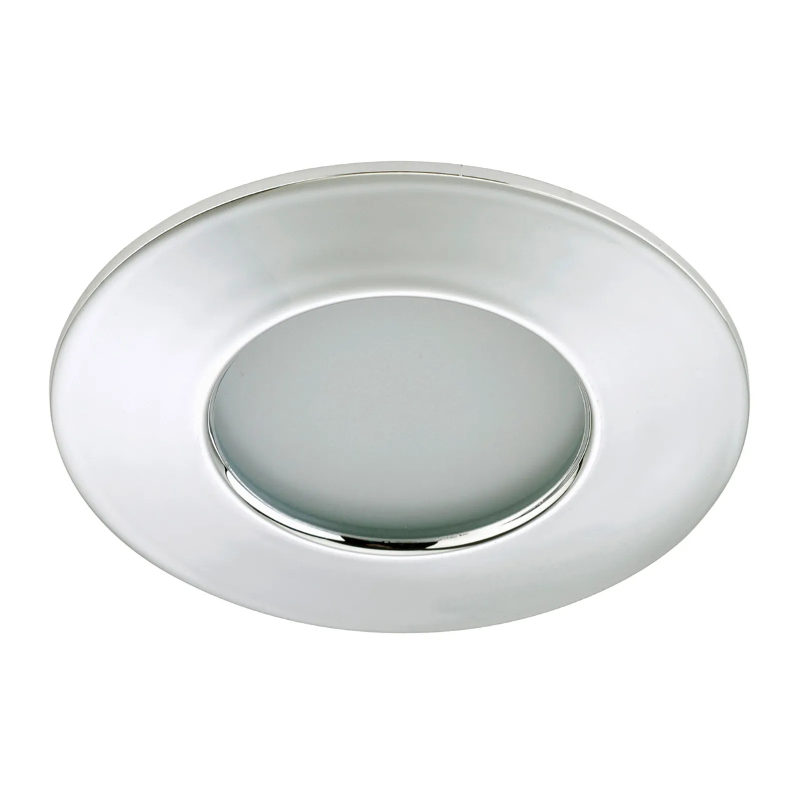 Efficiente downlight LED Nikas IP44 cromo