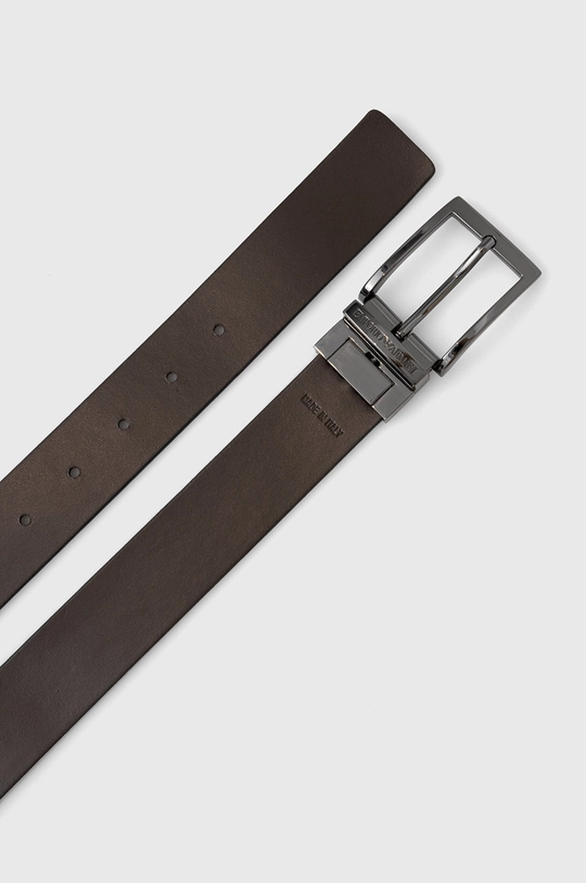 Emporio Armani cintura in pelle bilaterale