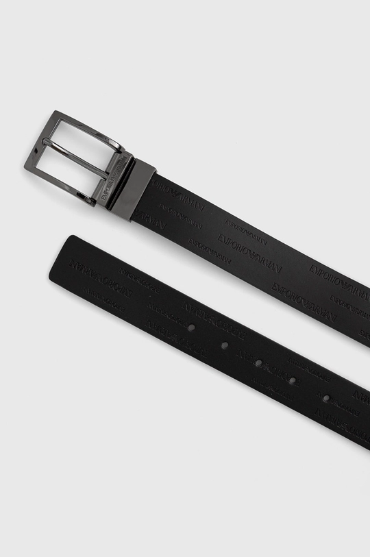 Emporio Armani cintura in pelle bilaterale
