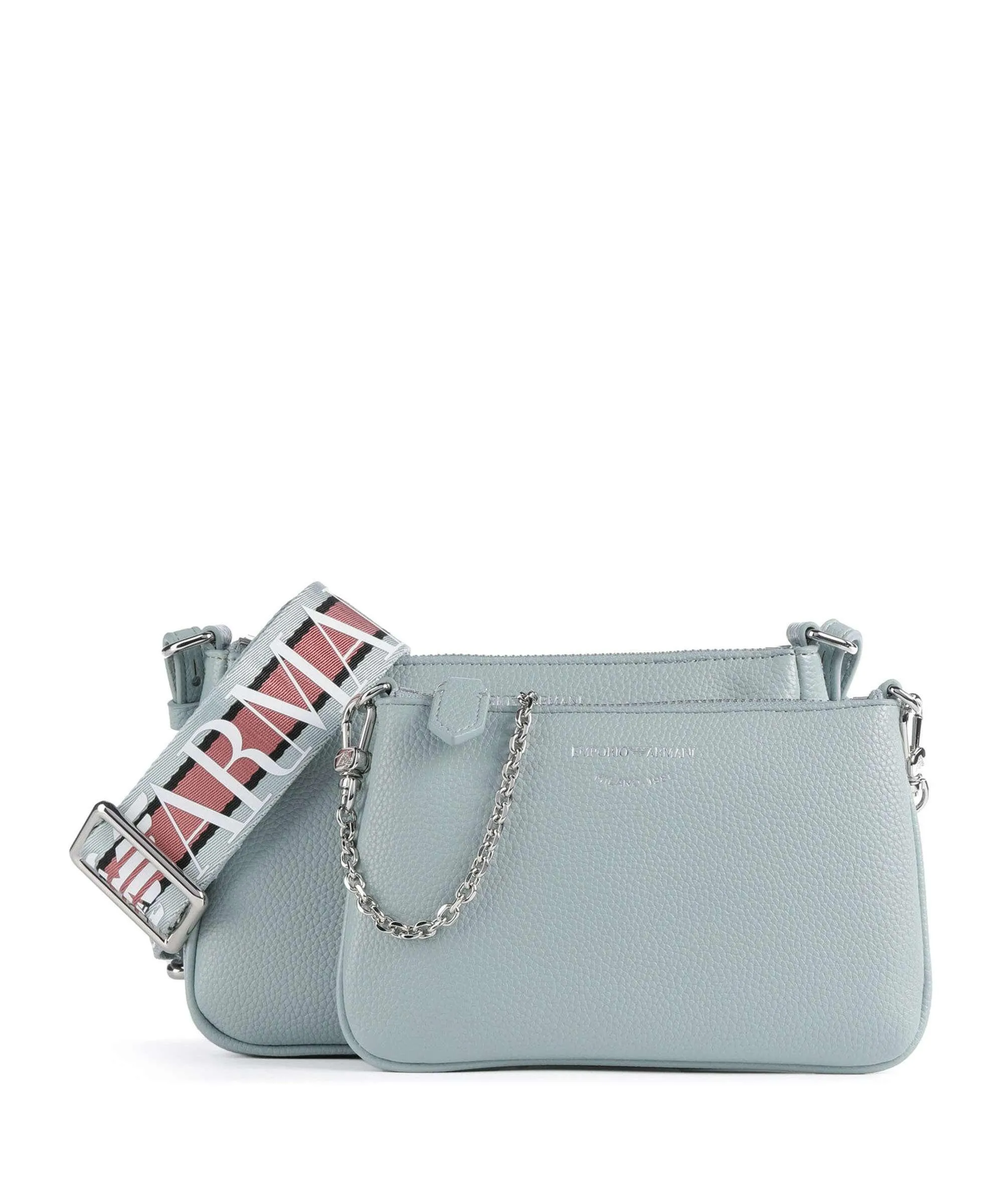  Emporio Armani Dea Borsa a tracolla pelle sintetica blu chiaro  