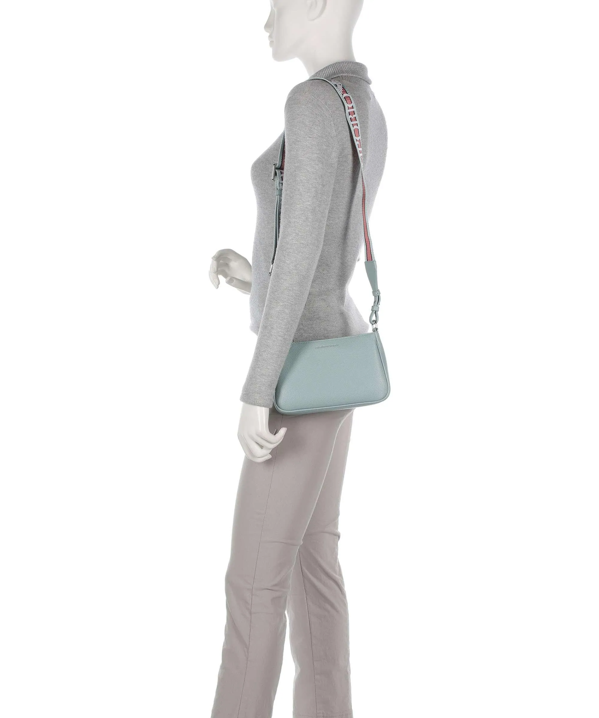  Emporio Armani Dea Borsa a tracolla pelle sintetica blu chiaro  