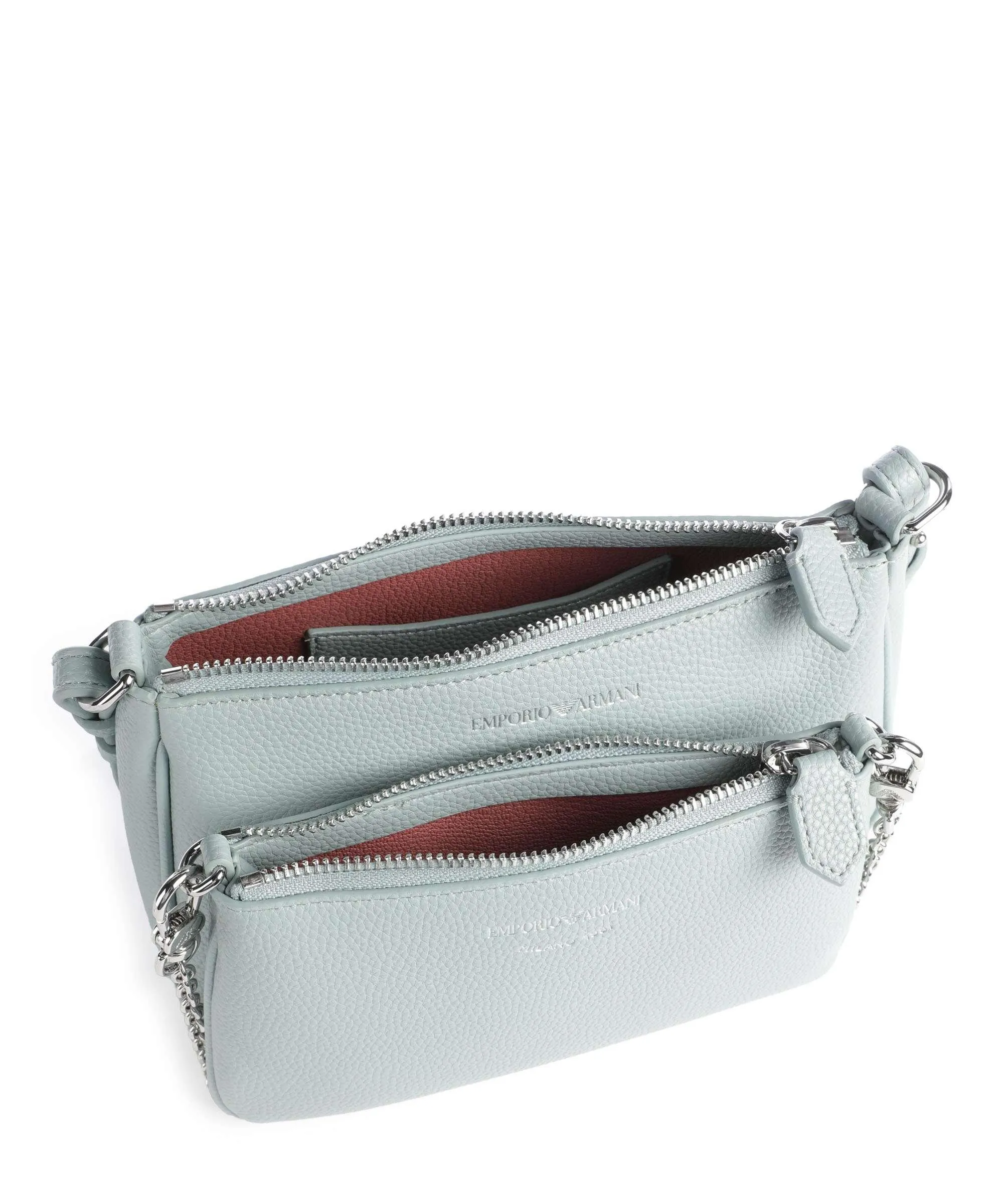 Emporio Armani Dea Borsa a tracolla pelle sintetica blu chiaro  
