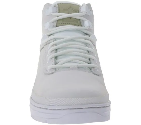 Ente Parco di K1X | Kickz GK3000 sneakers alte da uomo alla moda in vera pelle scarpe per il tempo libero 6193-0501/1100 bianco