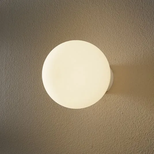 Fabbian Lumi Sfera applique di vetro, Ø 14 cm