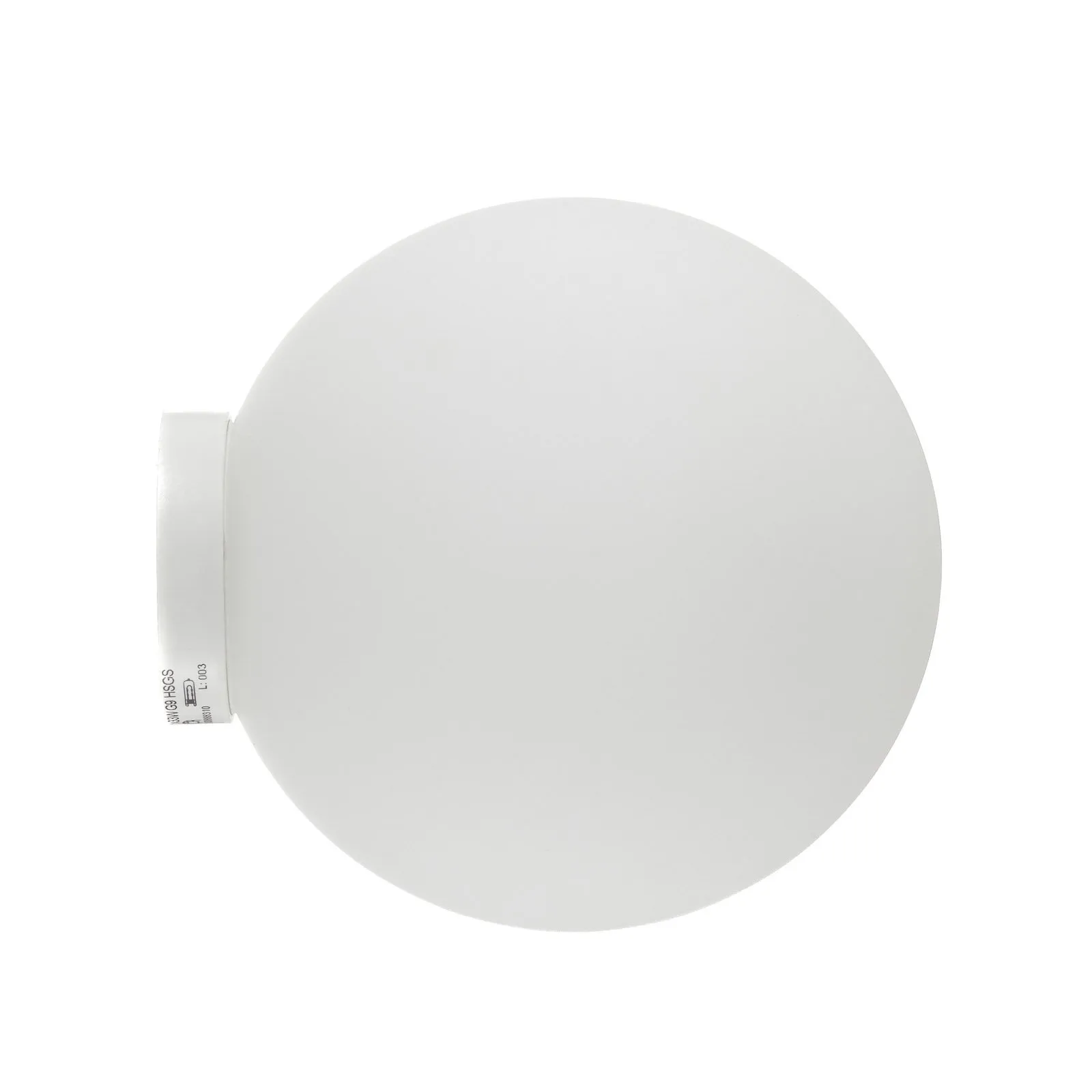 Fabbian Lumi Sfera applique di vetro, Ø 14 cm