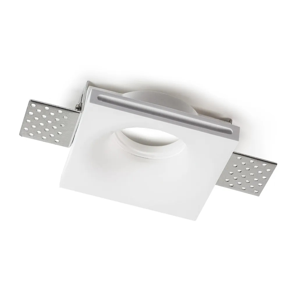 Faretto da Incasso LAMPO – DIKCG32T Gesso Piatto Svasato