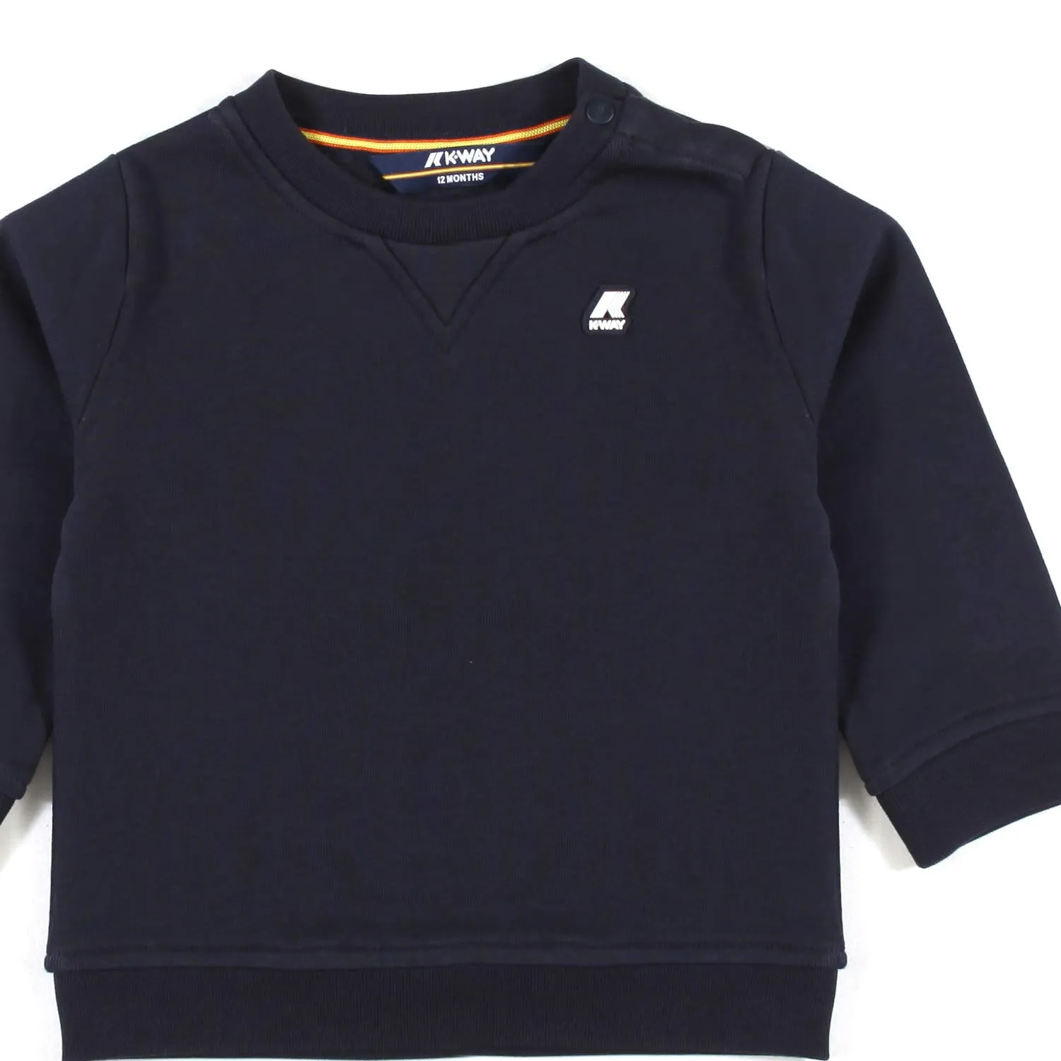 Felpa Baptiste Fleece Blu Scuro Baby Unisex