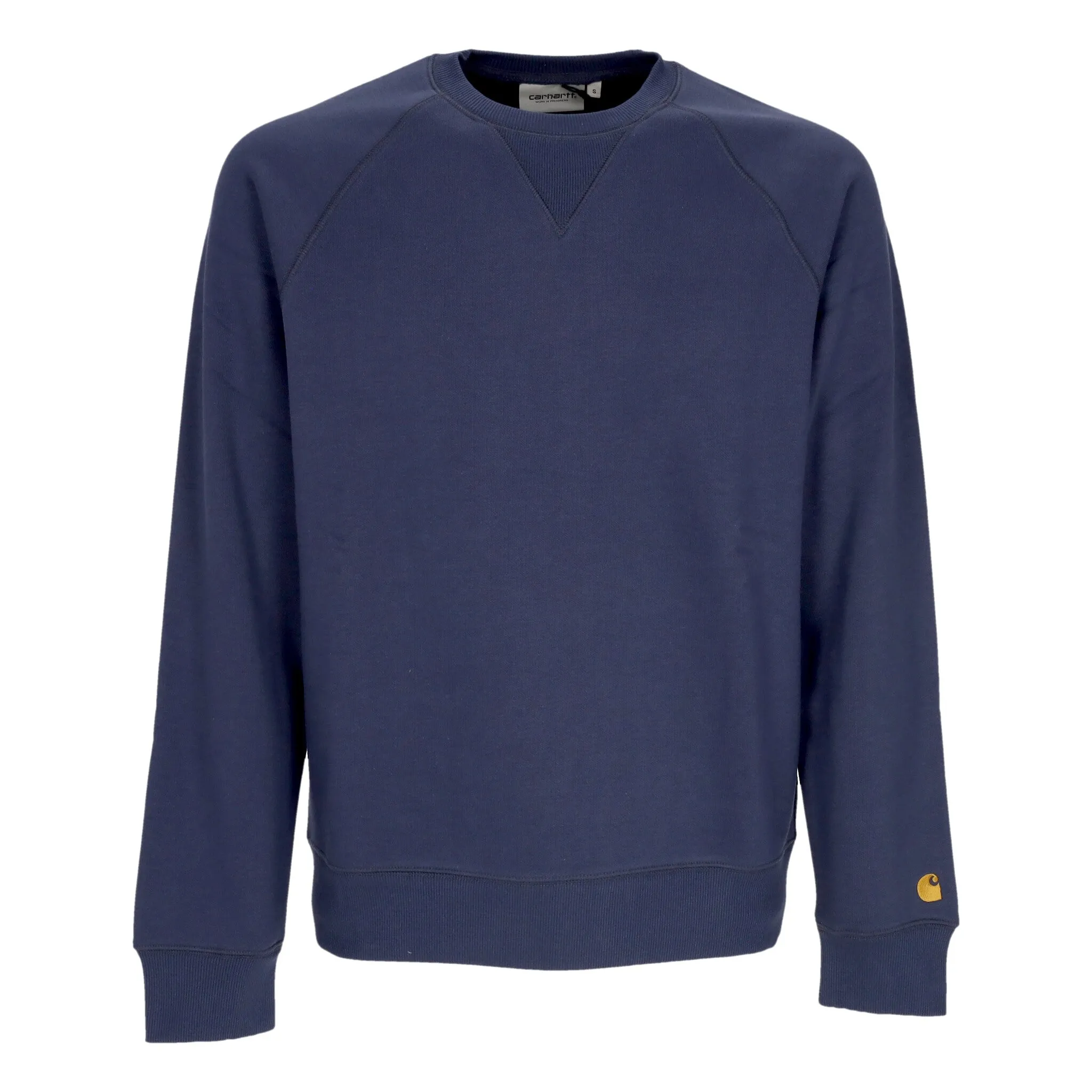 Felpa Girocollo Uomo Chase Crewneck Blue/gold