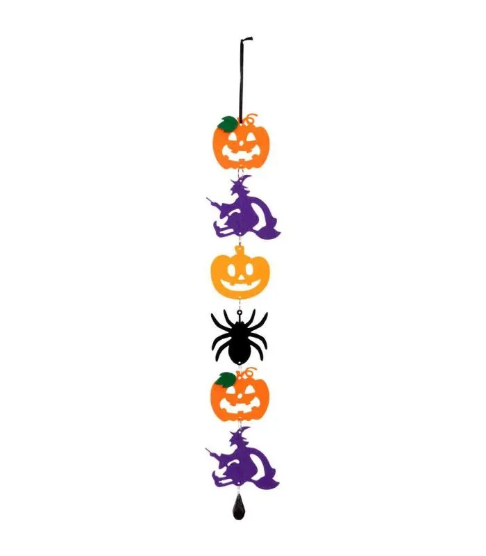 Filza verticale Halloween in feltro h.cm.50 ca.