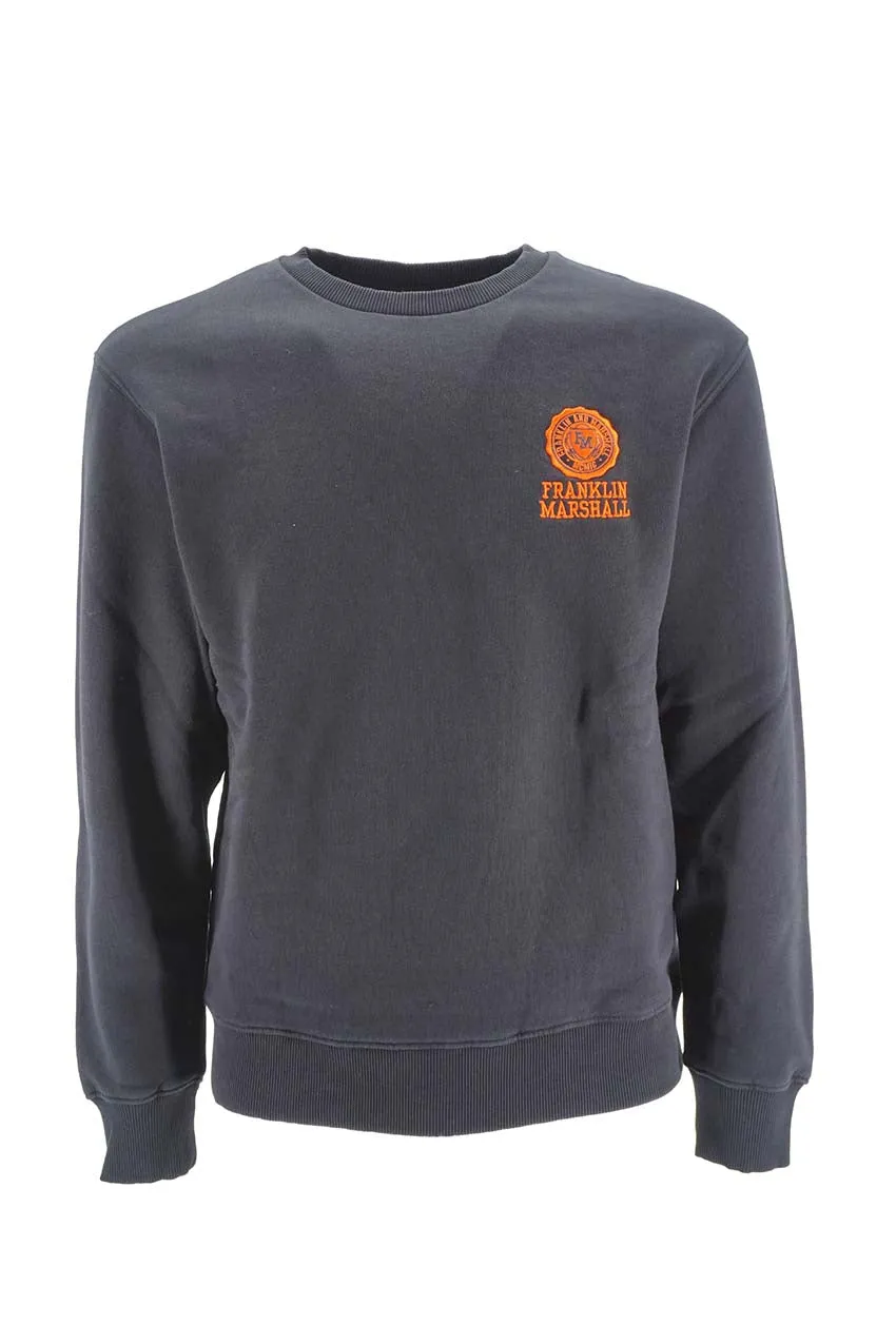 Franklin & Marshall Crewneck Sweatshirt / Black