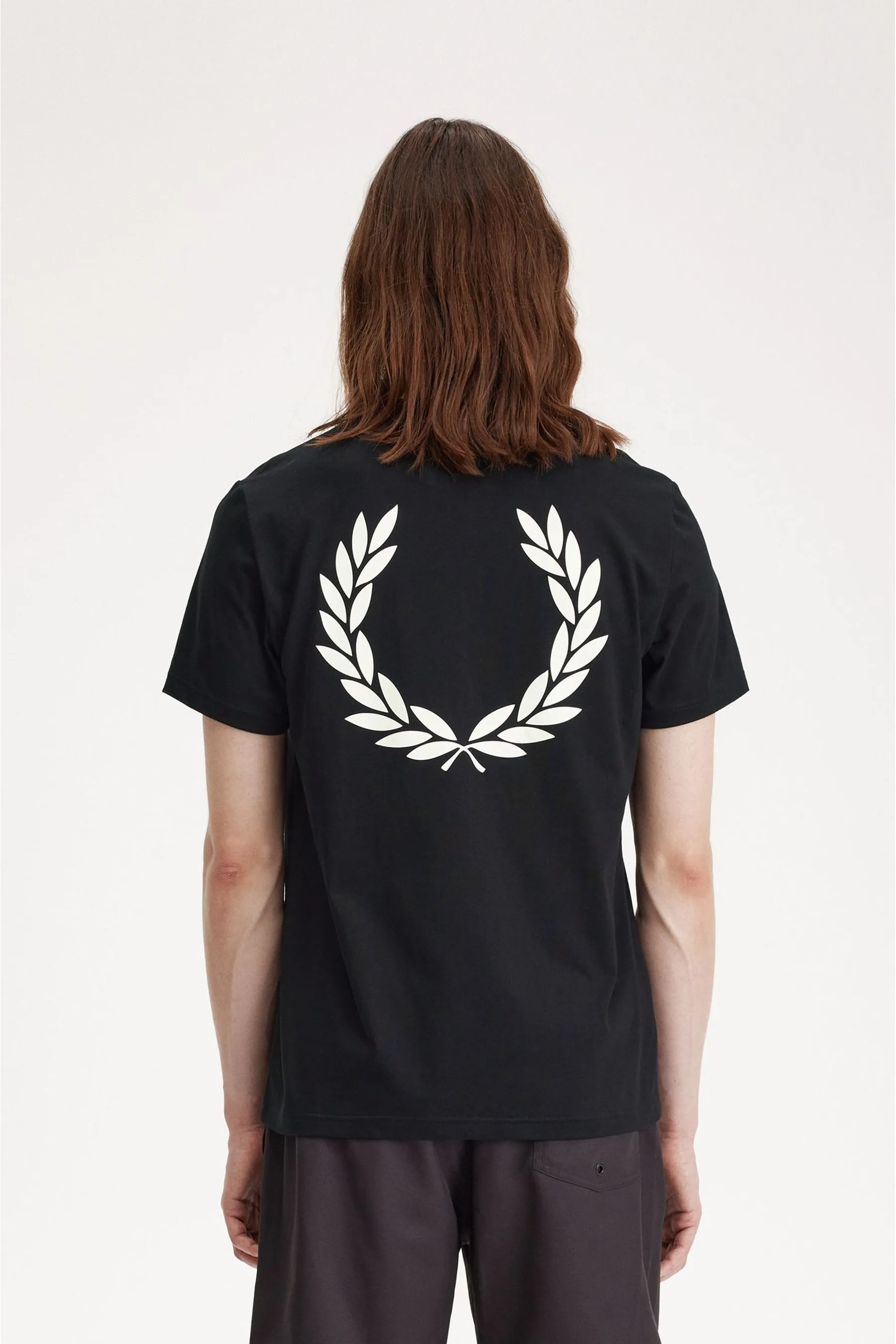 Fred Perry Laurel Wreath Back Print T-Shirt    