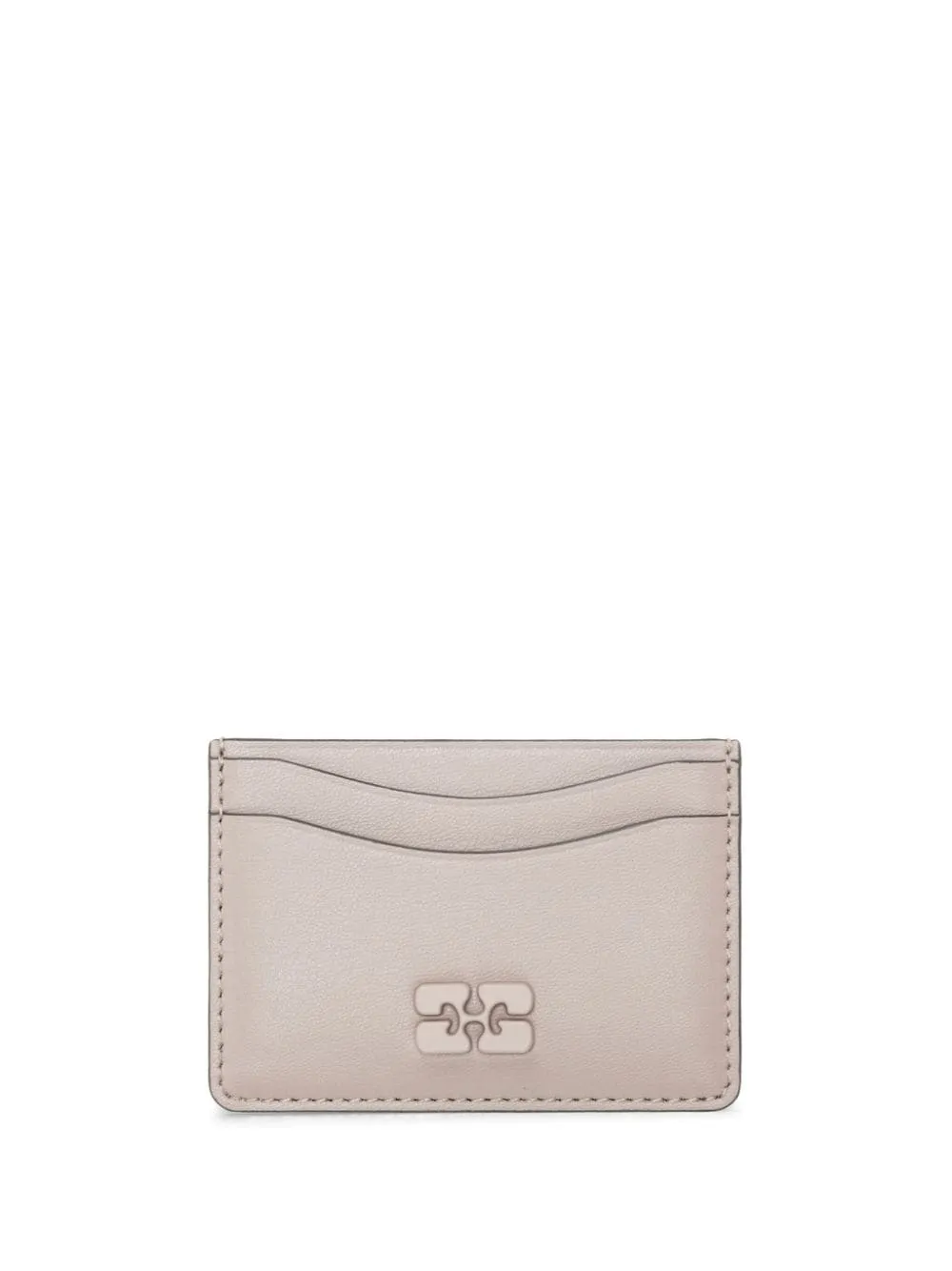 Ganni Portacarte Grigio Donna Bou