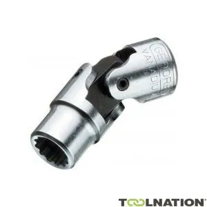 Gedore 2190699 DG 20 9 chiave a bussola con snodo cardanico 1/4" UD profilo 9 mm