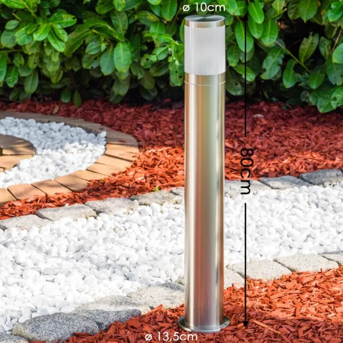 Globo XELOO Illuminazione esterna Acciaio inox, 1-Luce