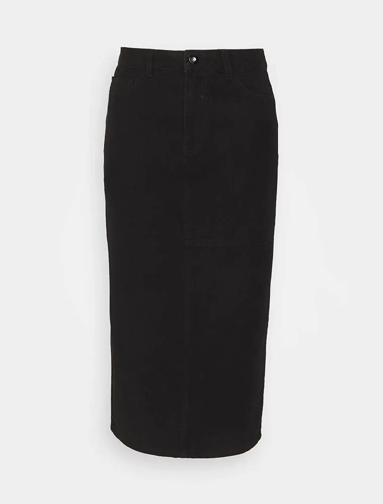 Gonna In Jeans Jdy - Black