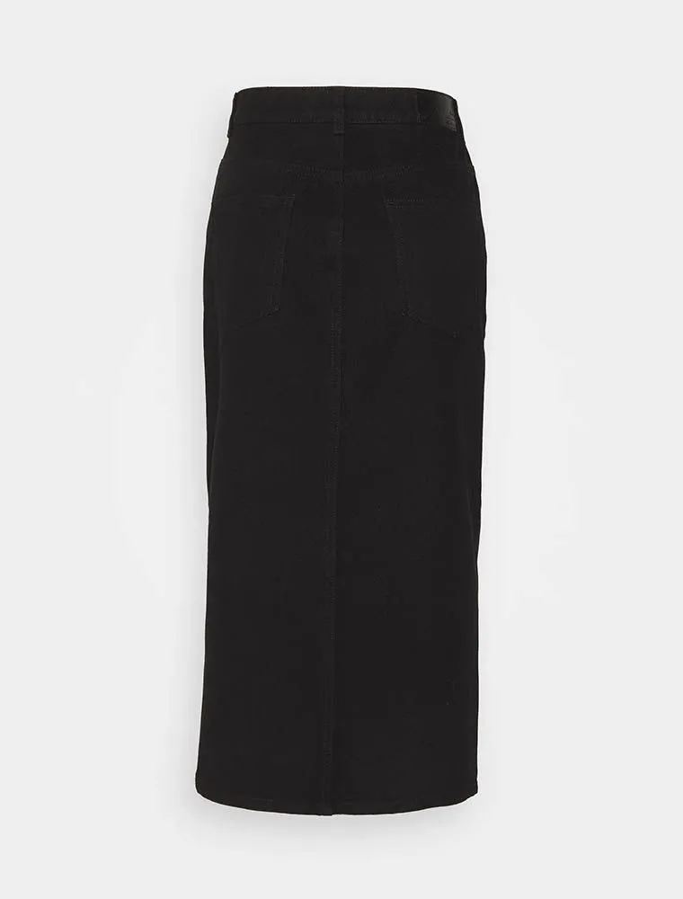 Gonna In Jeans Jdy - Black