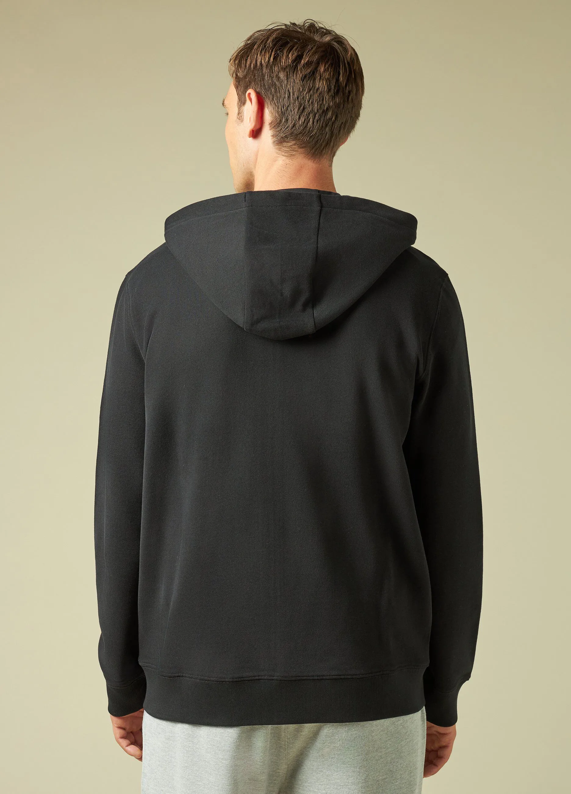 HOLISTIC  Felpa full zip con cappuccio uomo