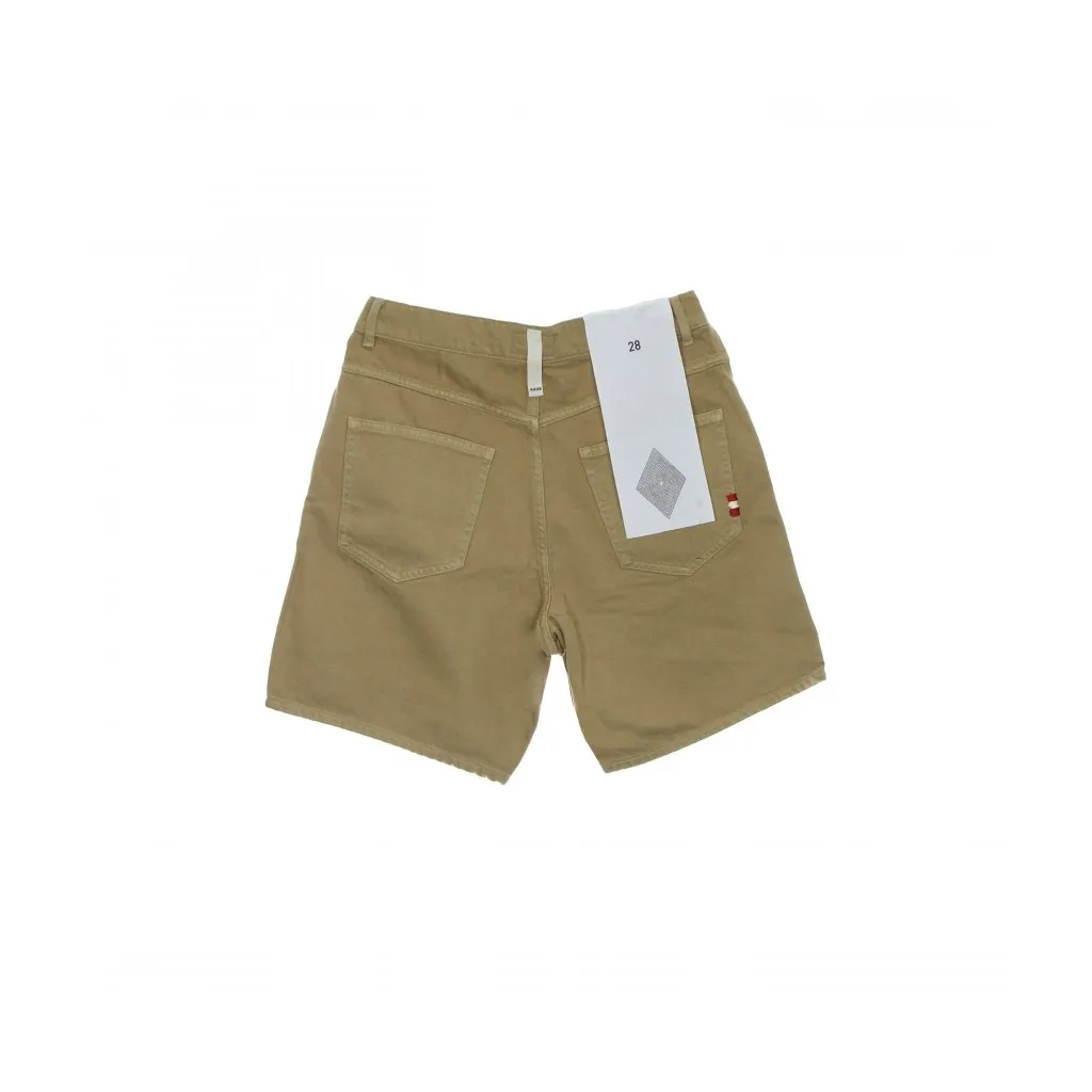 jeans corto uomo bermuda bernie amish bull sw BEIGE