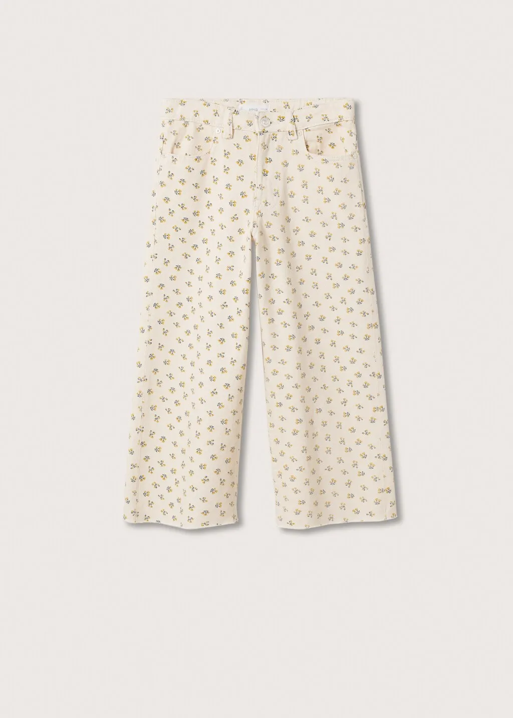 Jeans culotte stampa