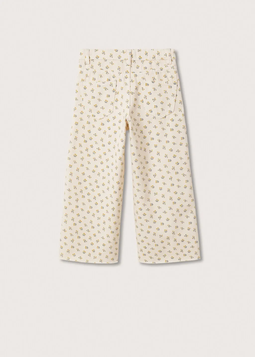 Jeans culotte stampa