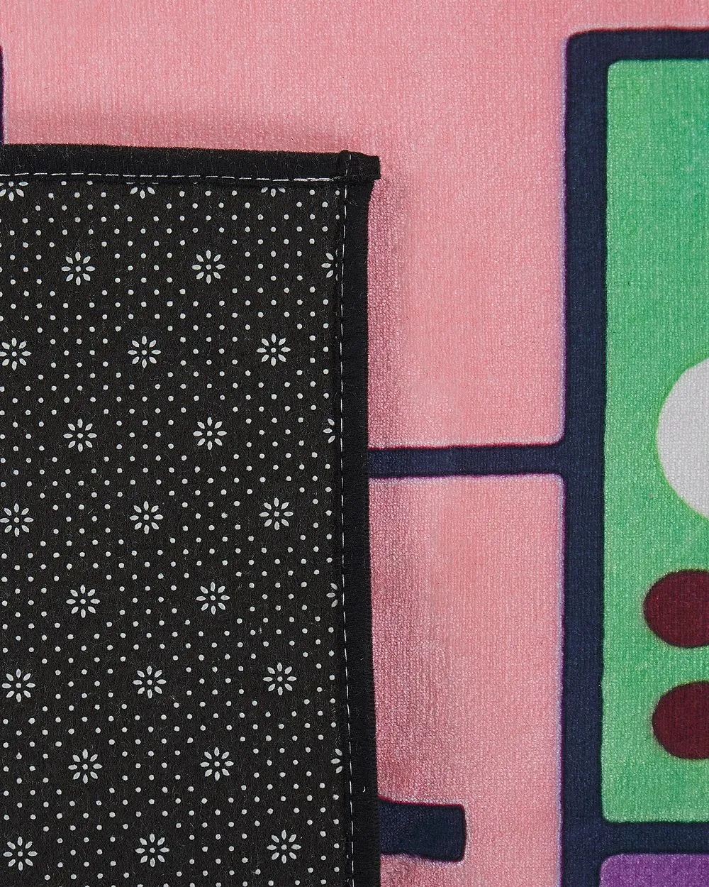 Kids Rug Hopscotch Print 80 x 150 cm Pink HONAZ