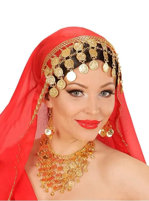 Kit orecchini e collana da zingara per donna
