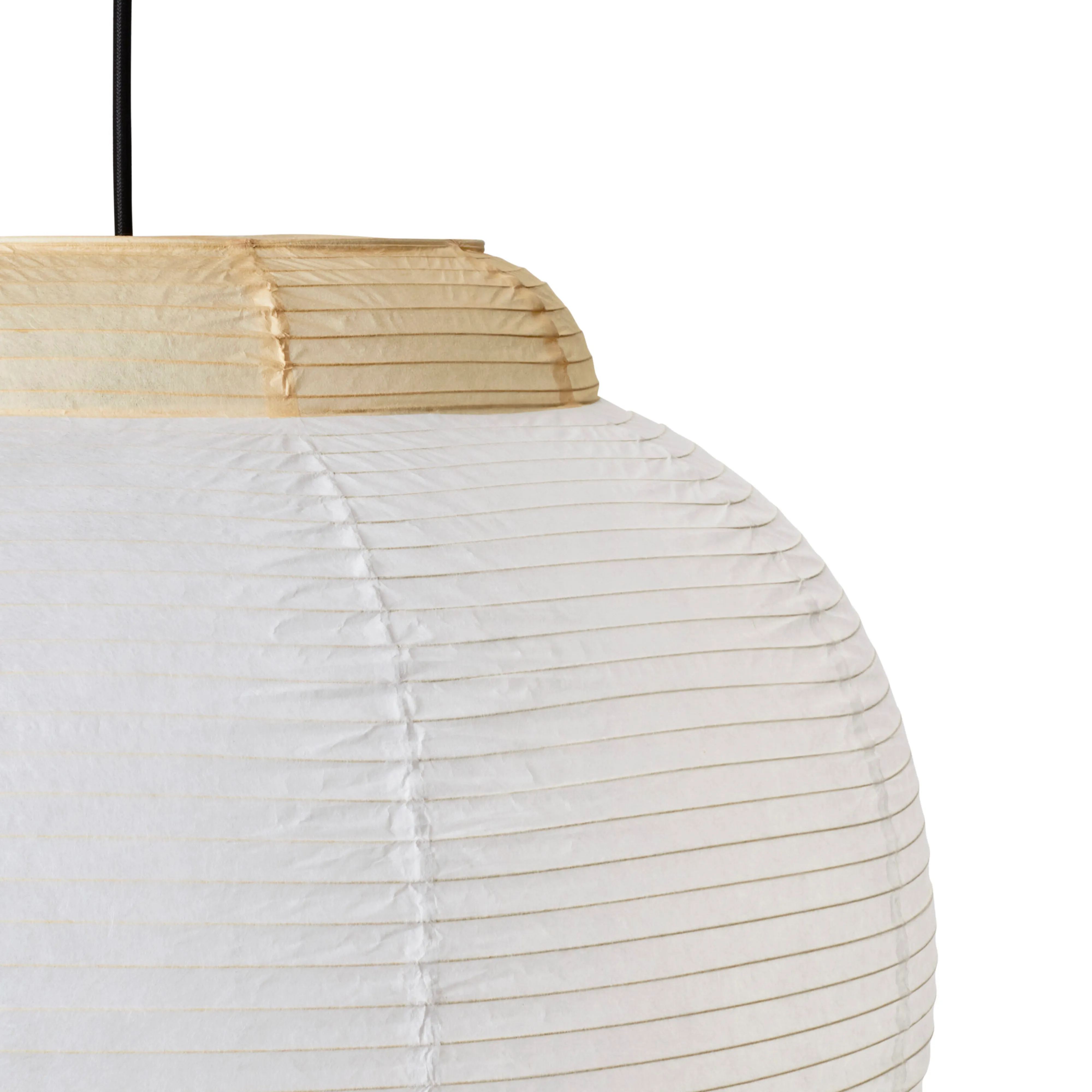 Lampada a sospensione Papier Single Ø40 cm.jm{font-size:18px}Soft yellow
