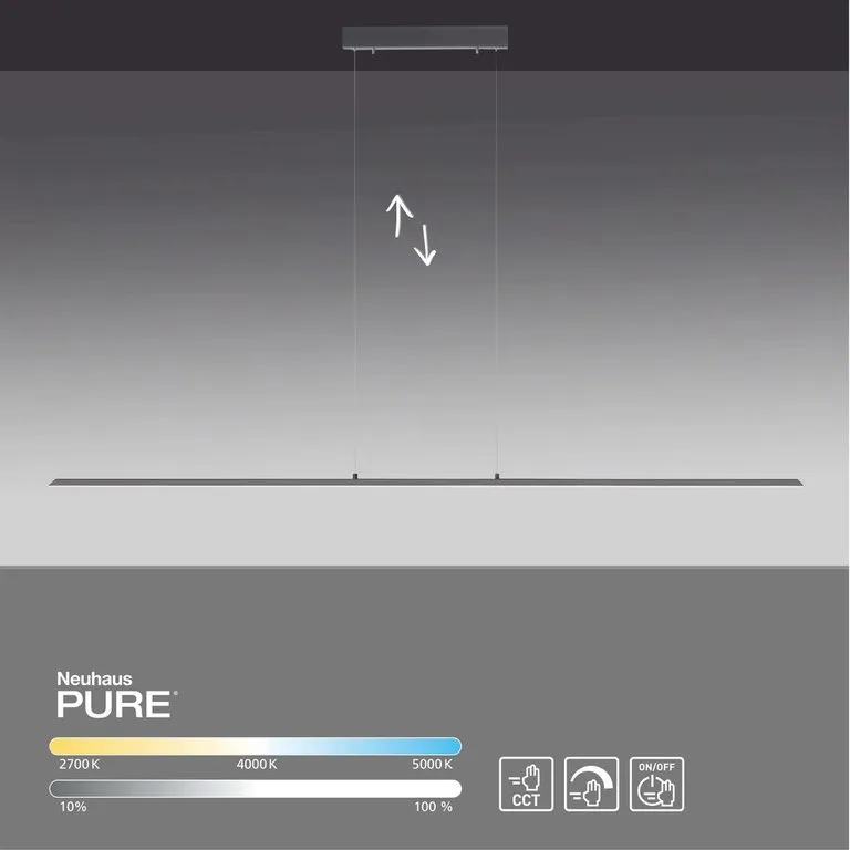lampada a sospensione Pure-Lite