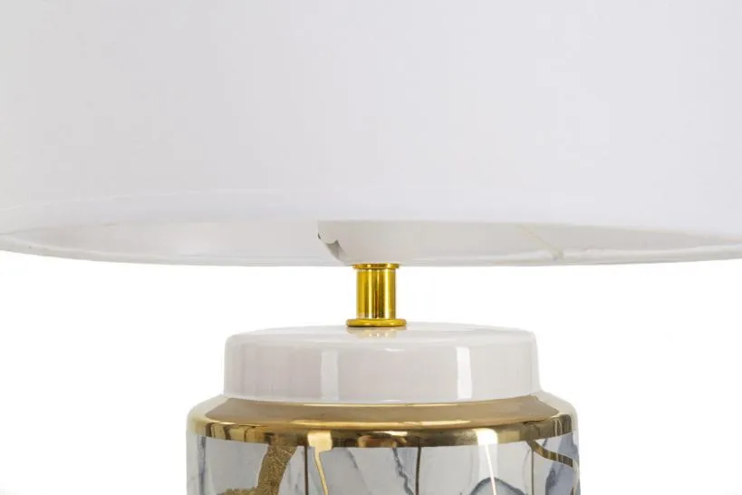 Lampada da tavolo Glam Abstract nero