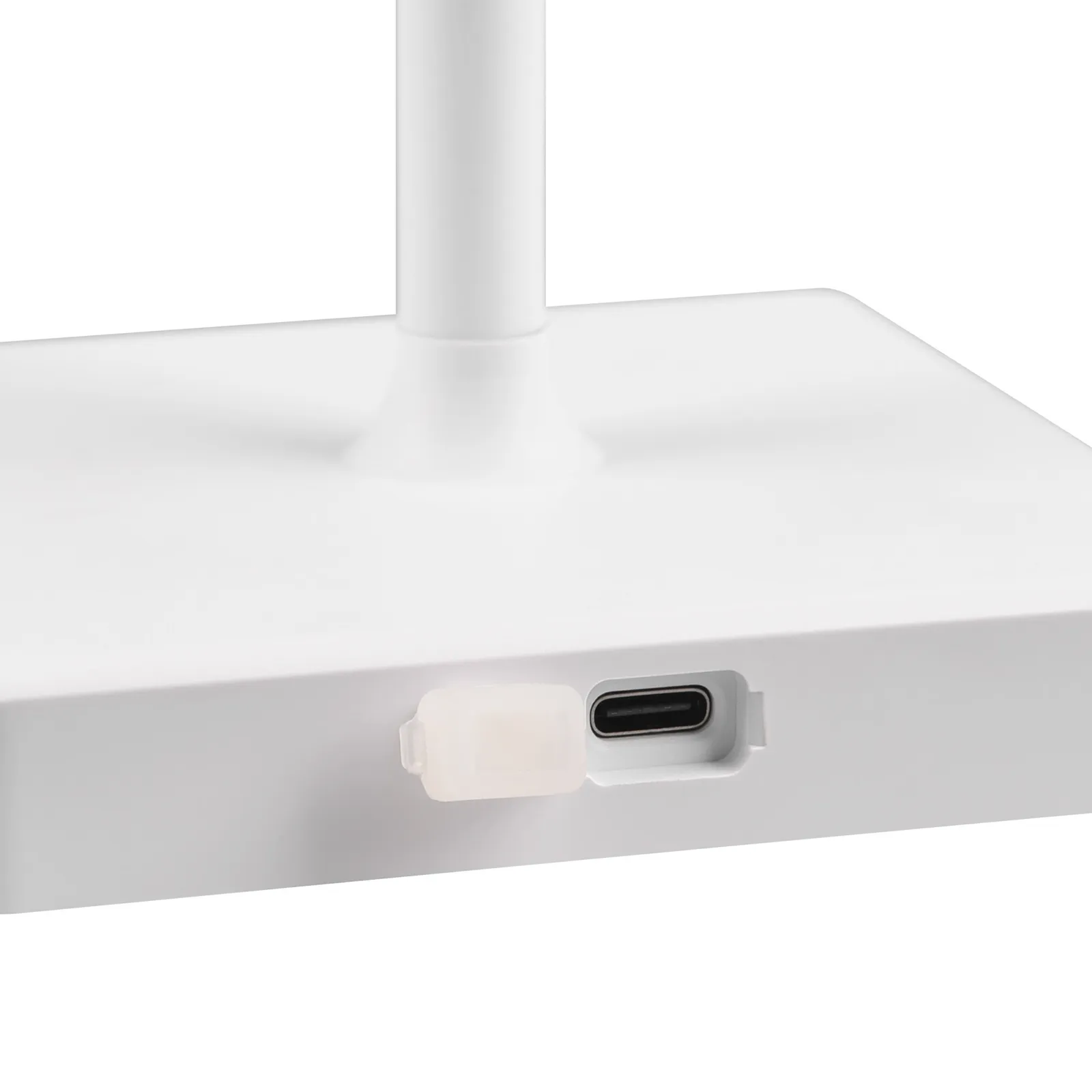 Lampada LED tavolo Sanchez, RGBW e dimmer, bianco
