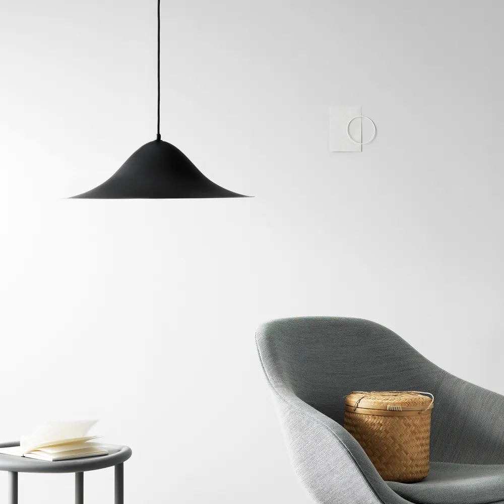 Lampadario Hans 35.jf{font-size:18px}nero opaco, medio