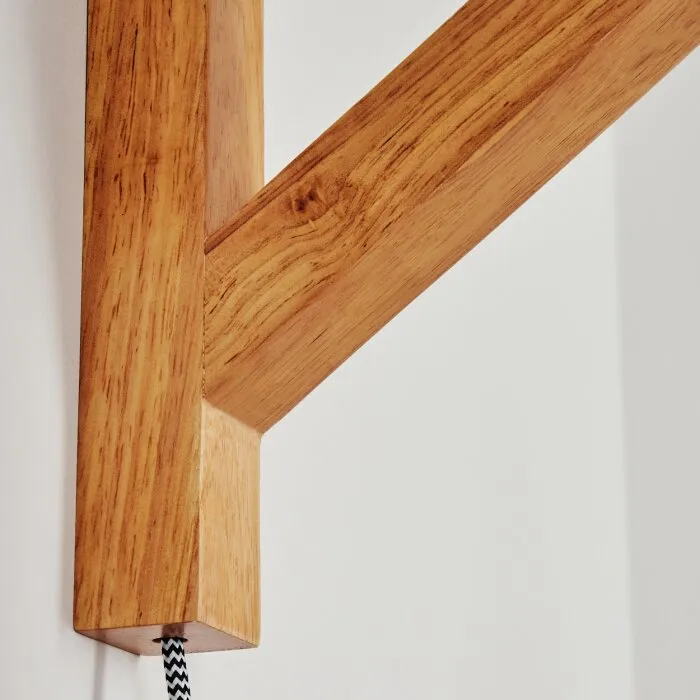 Laveille Applique Écru, Nichel opaco, 1-Luce