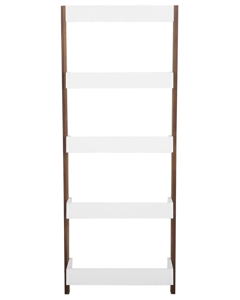 Libreria a 5 ripiani MOBILE TRIO 164 cm Marrone/ Bianco