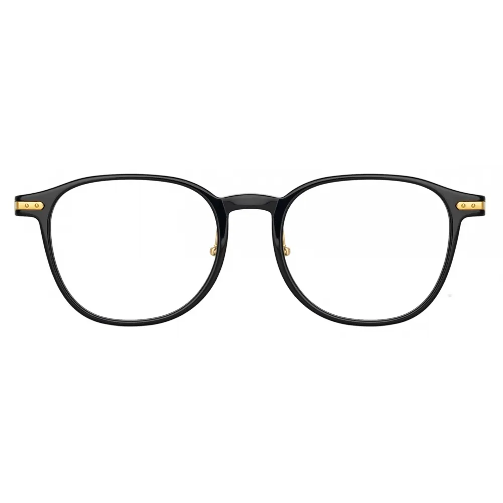 Linda Farrow - Occhiali da Vista Arnold A Angular in Nero - LF63AC1OPT - Linda Farrow Eyewear
