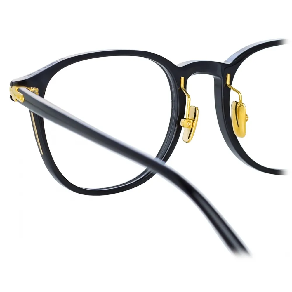Linda Farrow - Occhiali da Vista Arnold A Angular in Nero - LF63AC1OPT - Linda Farrow Eyewear