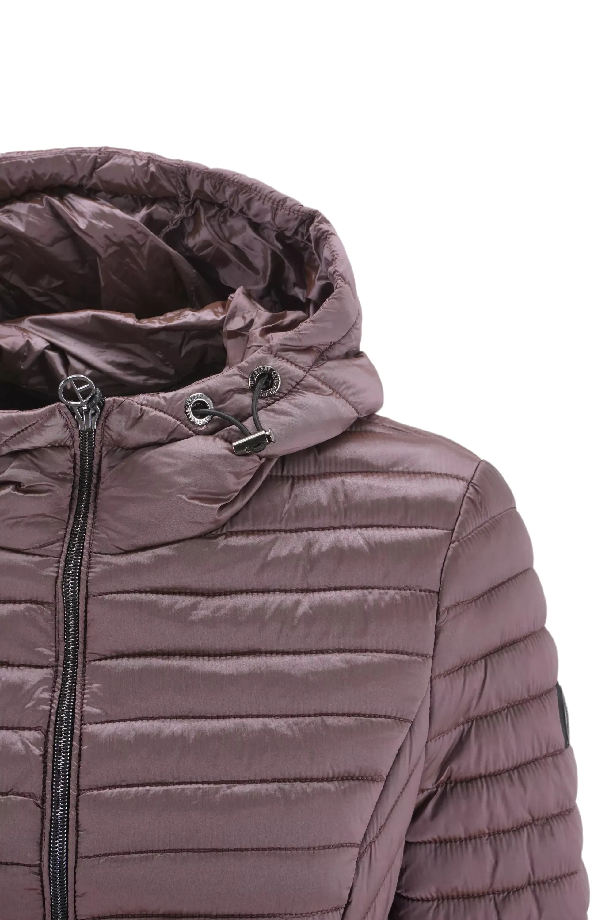 Long Jacket with Hood Clinchberry / Pink