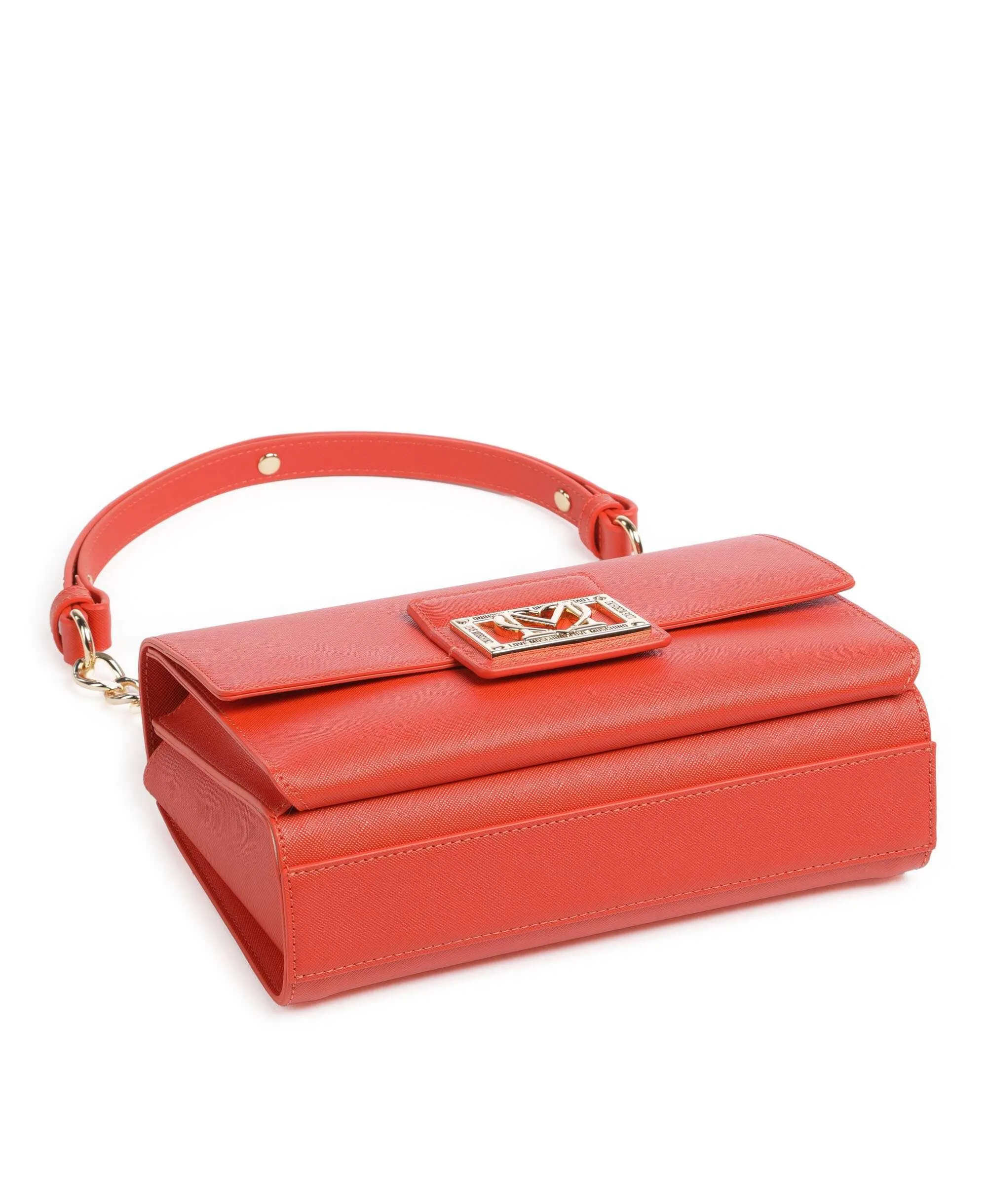  Love Moschino Casual Chic Borsa a spalla pelle sintetica arancio  