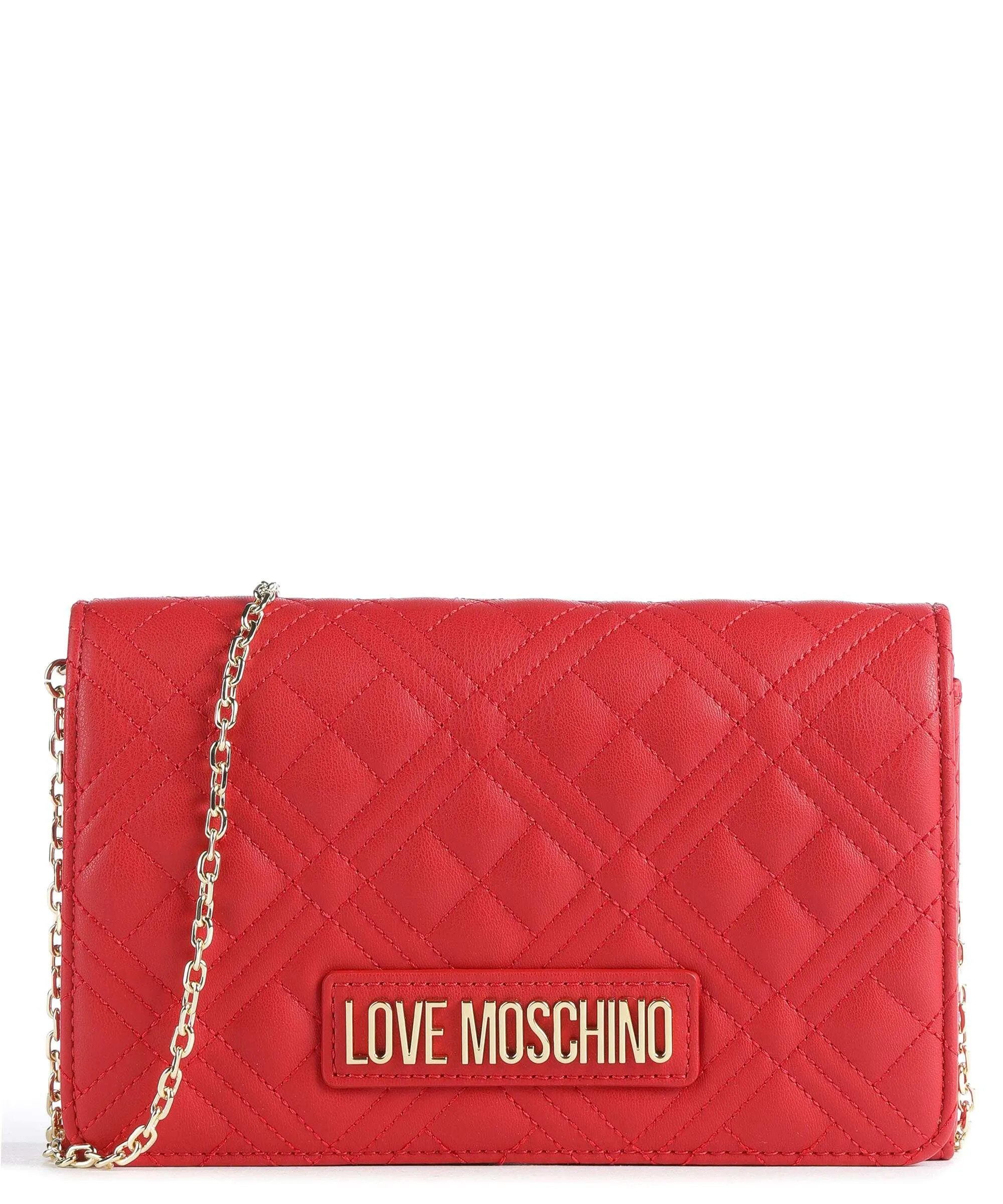  Love Moschino Smart Daily Borsa a tracolla pelle sintetica rosso  