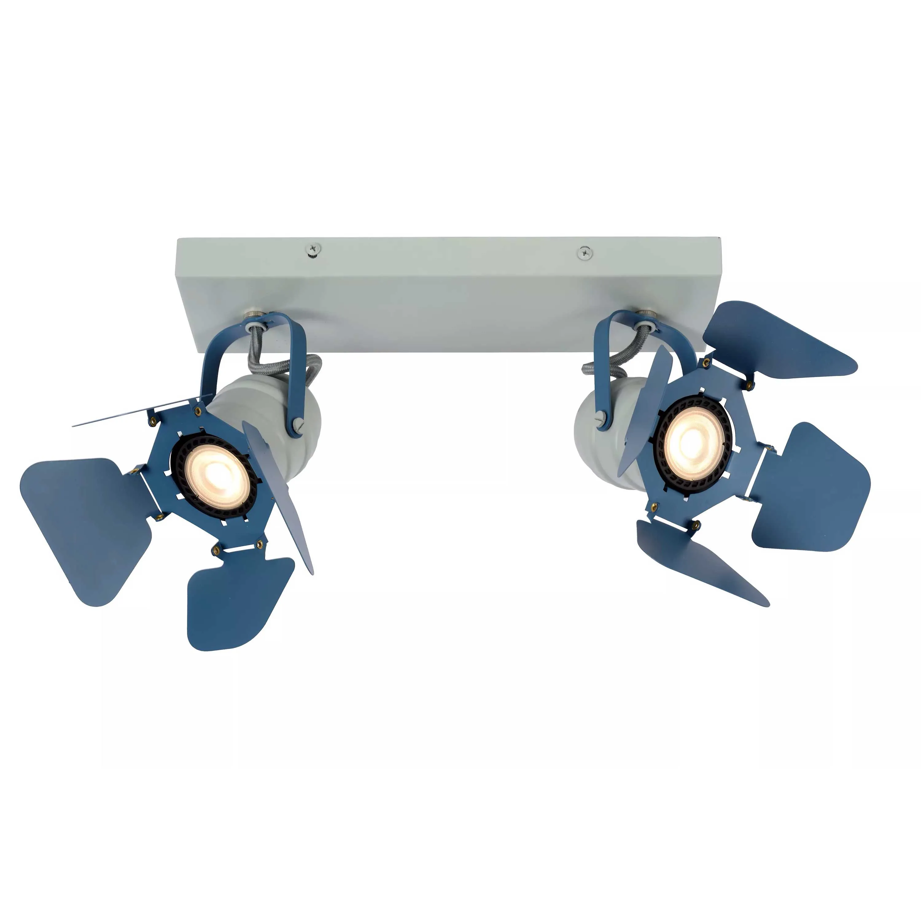 Lucide  Faretto in metallo con doppio diffusore orientabile dal design moderno Picto - 5W