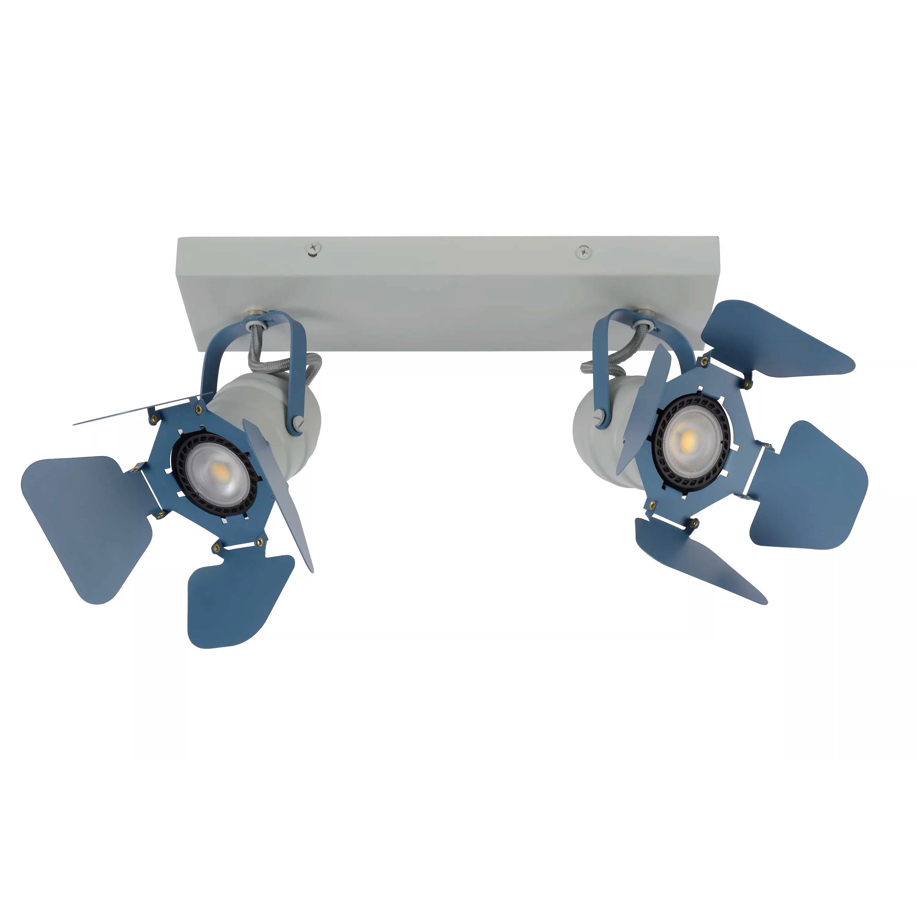 Lucide  Faretto in metallo con doppio diffusore orientabile dal design moderno Picto - 5W