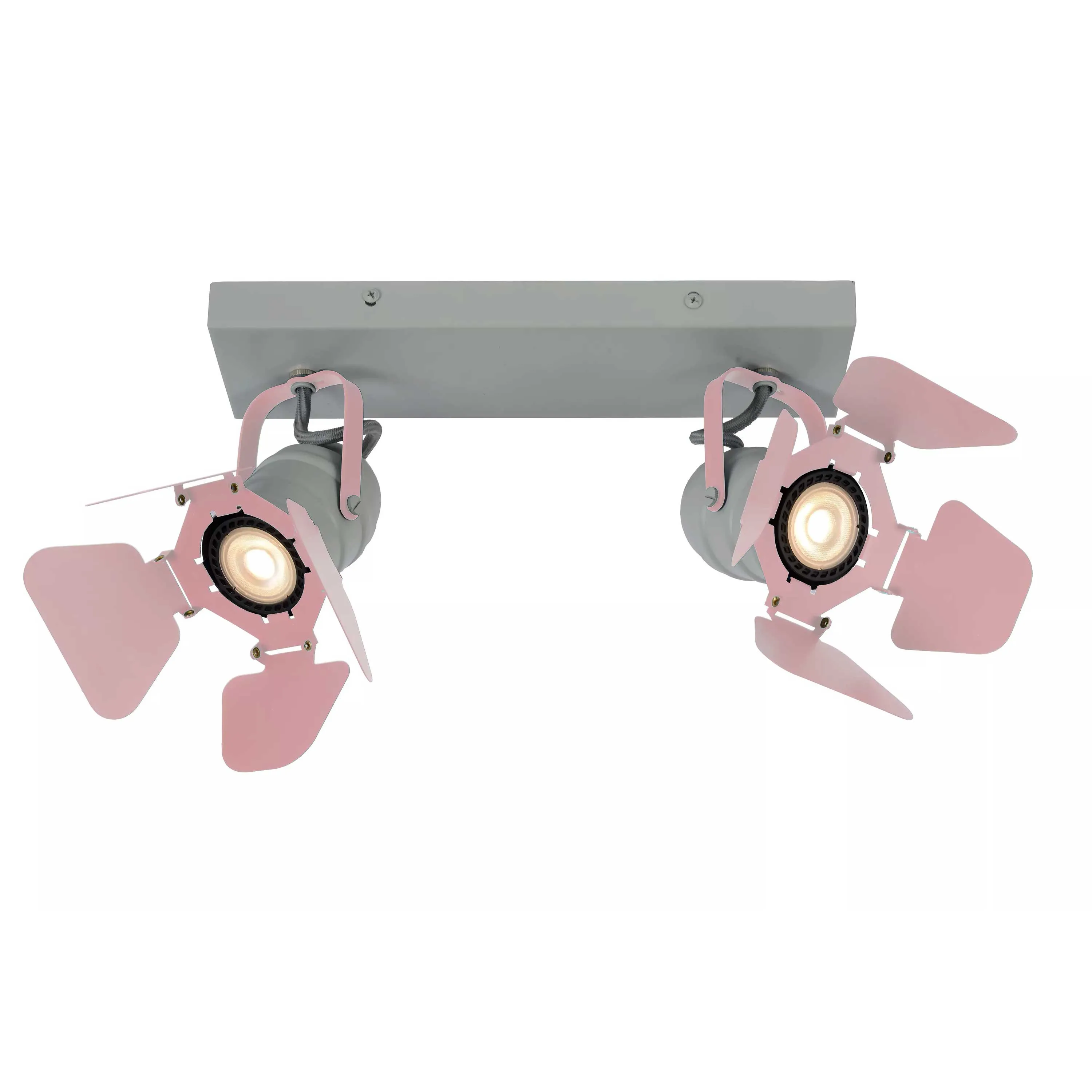 Lucide  Faretto in metallo con doppio diffusore orientabile dal design moderno Picto - 5W