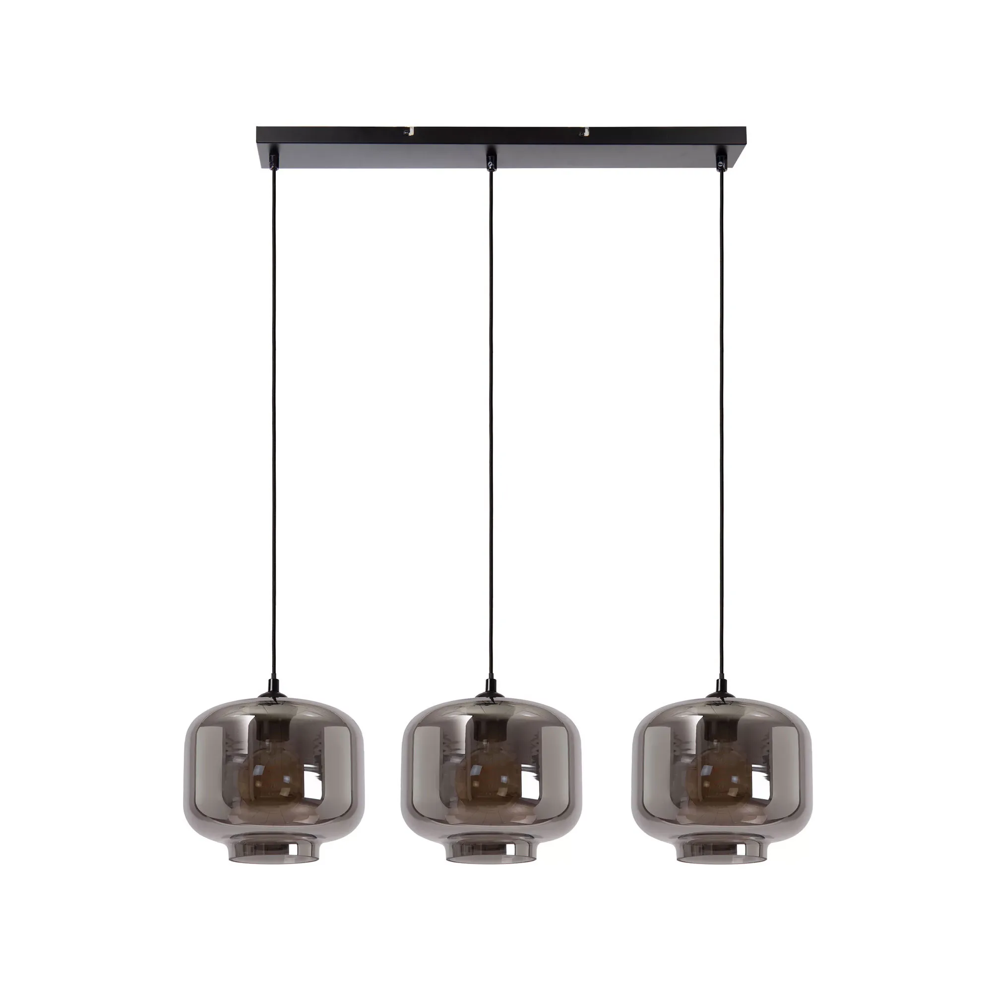 Lucide  Lampada a sospensione con 3 diffusori lineari in vetro dal design moderno Medine - 40W