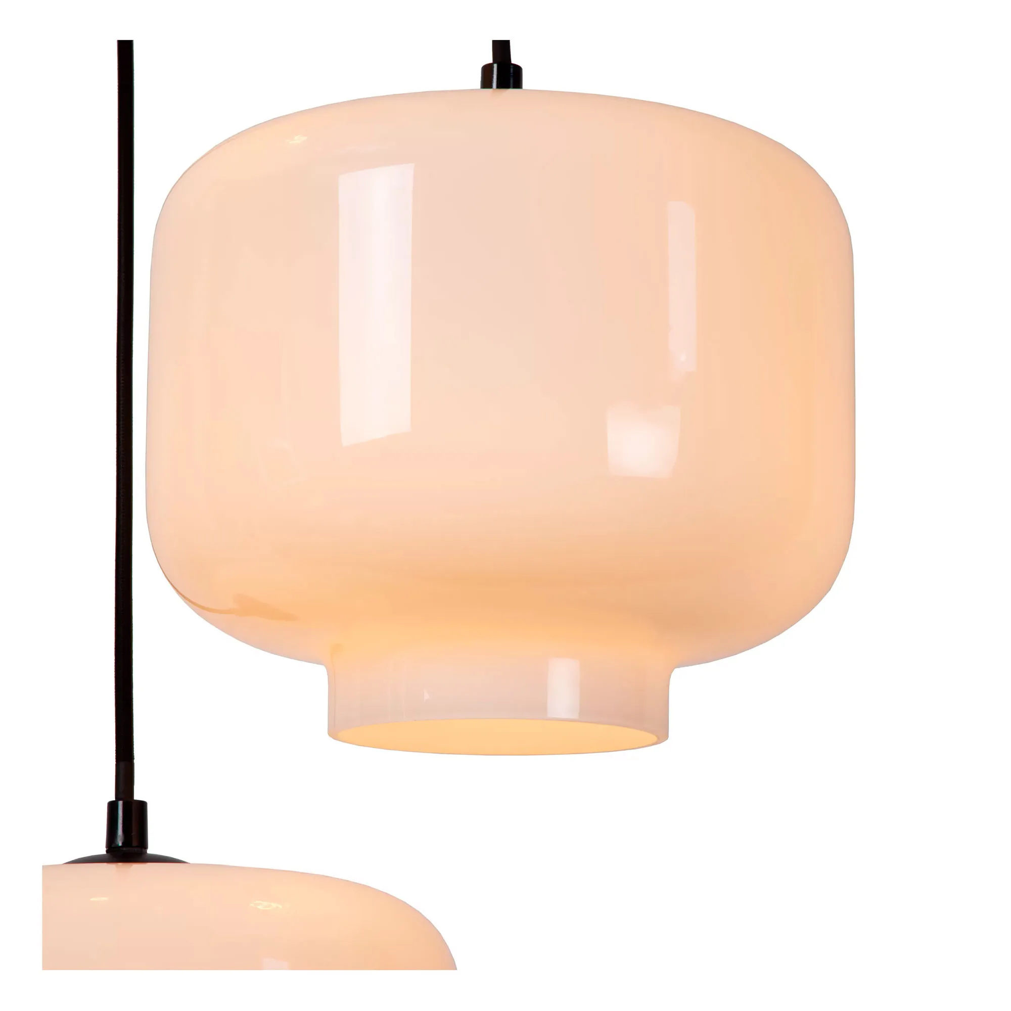 Lucide  Lampada a sospensione con 3 diffusori lineari in vetro dal design moderno Medine - 40W