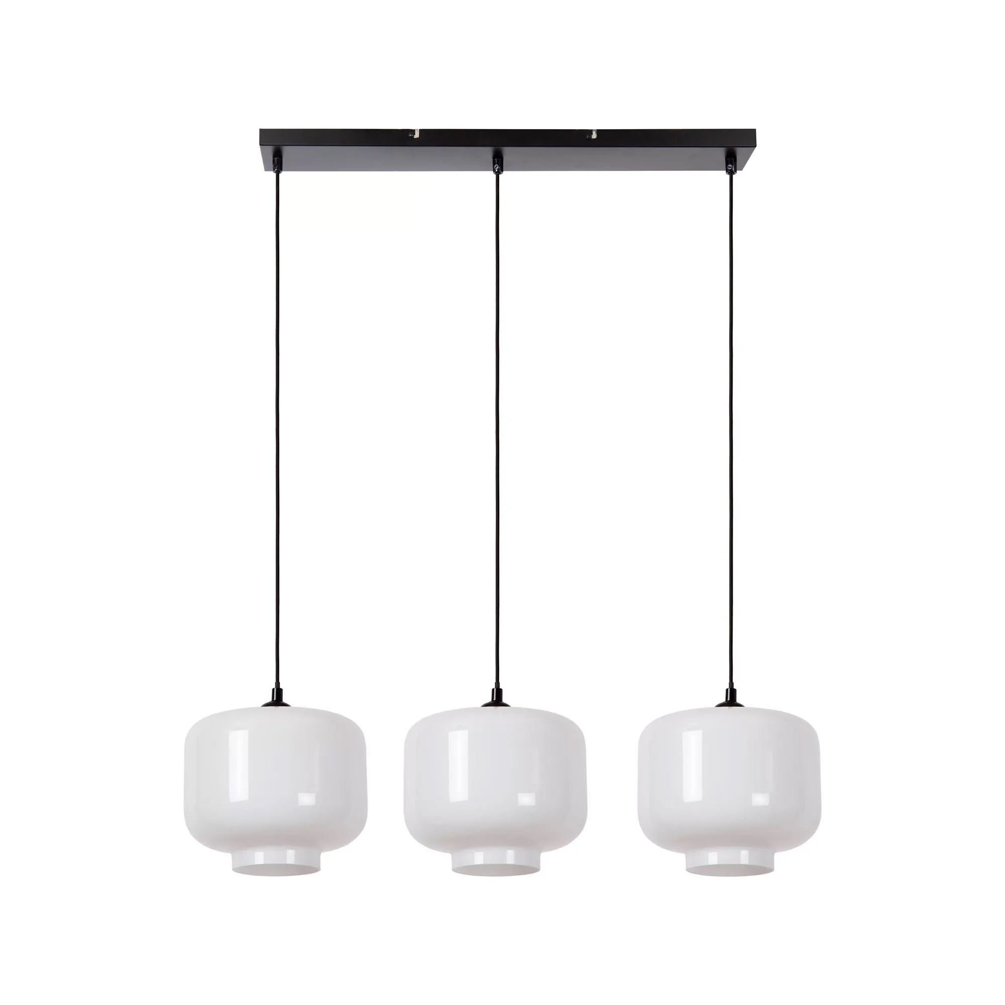 Lucide  Lampada a sospensione con 3 diffusori lineari in vetro dal design moderno Medine - 40W