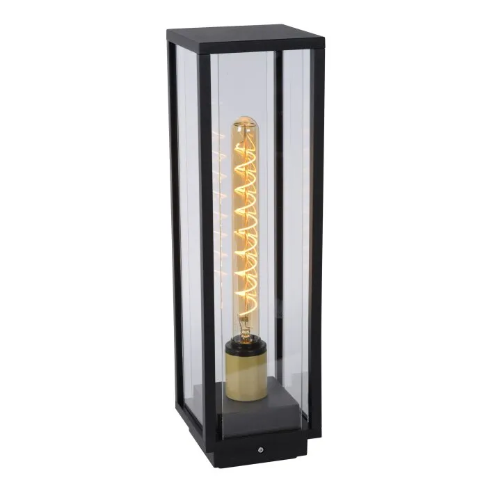 Lucide LAURENS Lampada con piedistallo Nero, 1-Luce