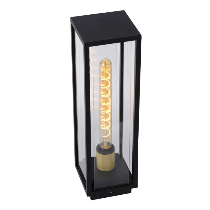 Lucide LAURENS Lampada con piedistallo Nero, 1-Luce